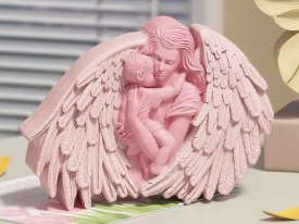 Molde silicona madre con hijo de costado